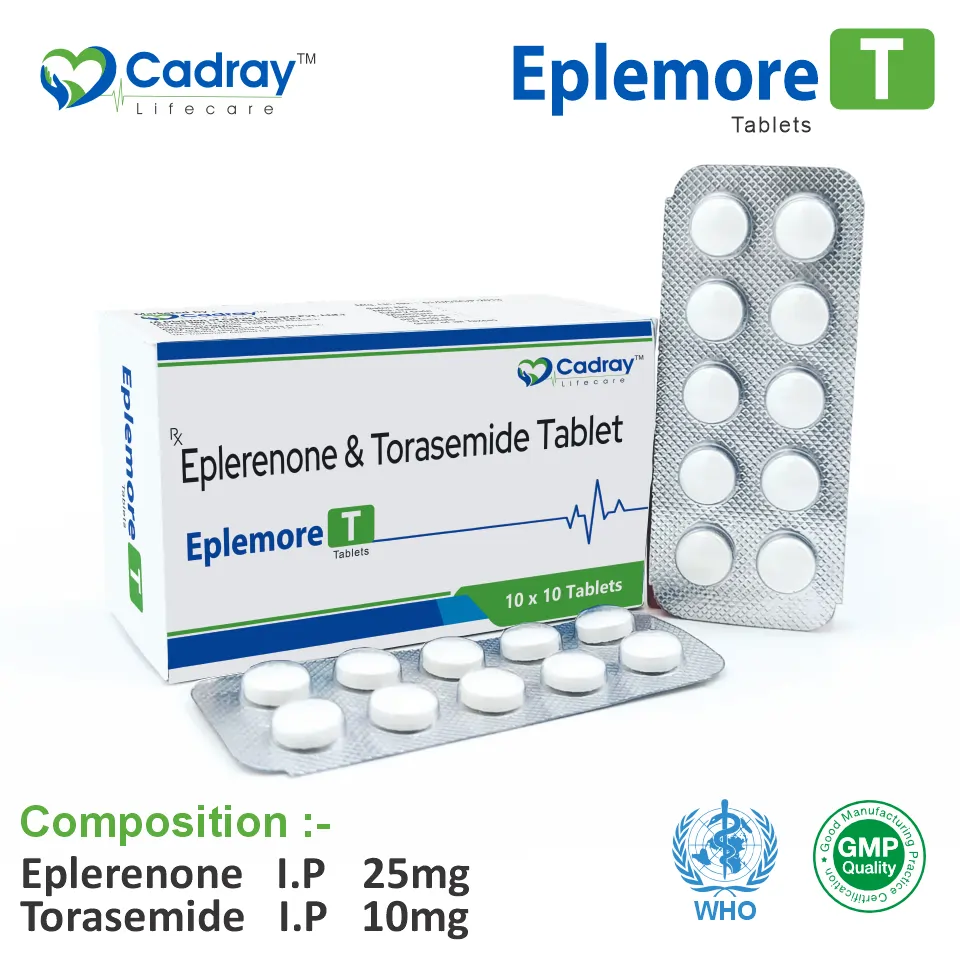 Eplerenone 25 mg + Torasemide 10 mg Tablet PCD Franchise